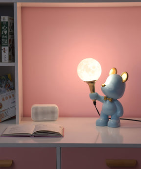 Lampe de Nuit Ours Étoilé - Projection d'Étoiles et Design Créatif