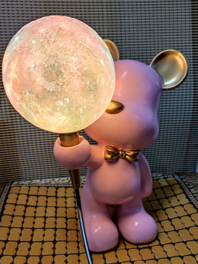 Lampe de Nuit Ours Étoilé - Projection d'Étoiles et Design Créatif