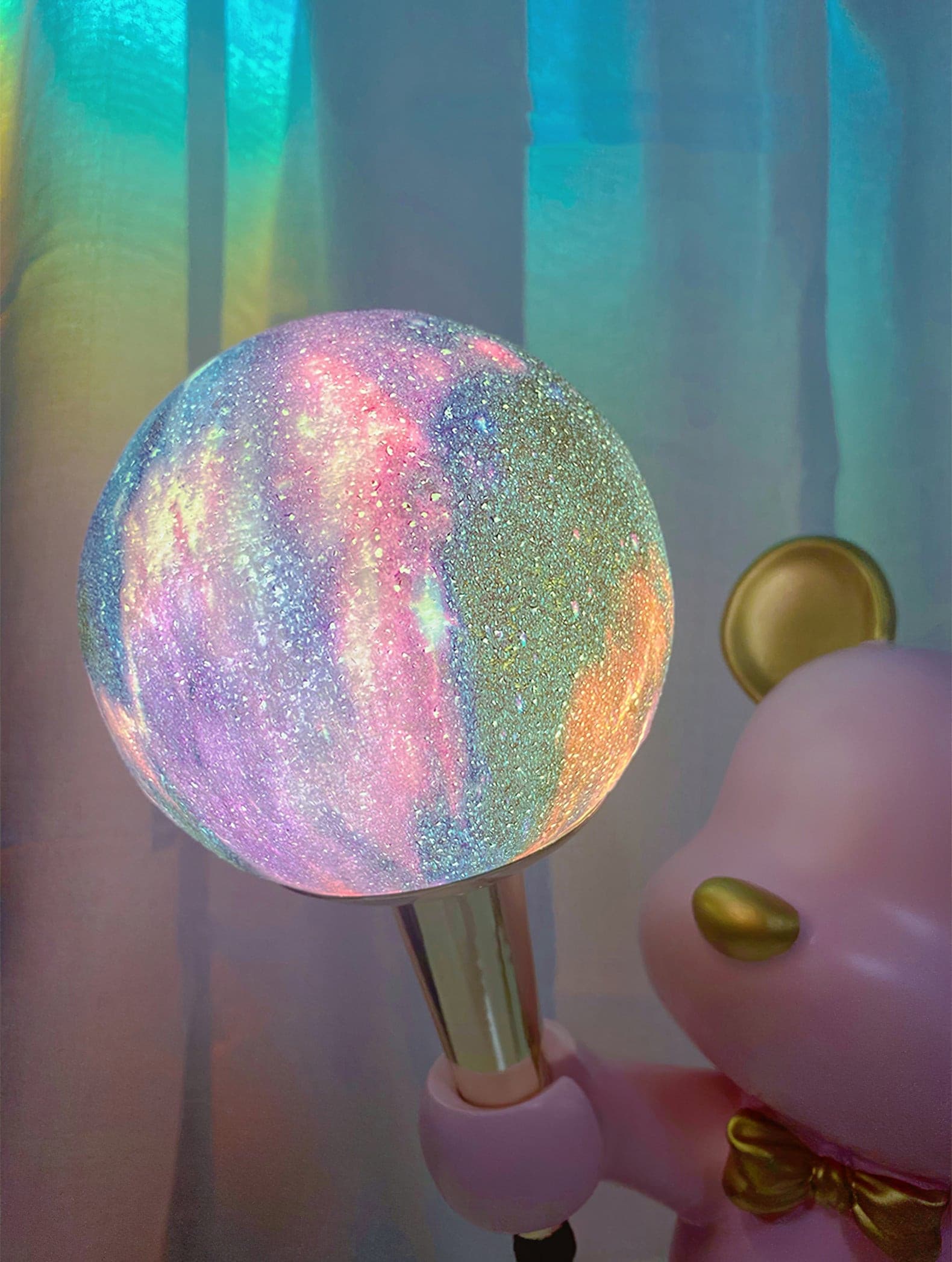 Lampe de Nuit Ours Étoilé - Projection d'Étoiles et Design Créatif