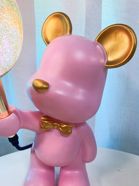 Lampe de Nuit Ours Étoilé - Projection d'Étoiles et Design Créatif