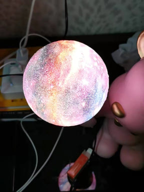Lampe de Nuit Ours Étoilé - Projection d'Étoiles et Design Créatif
