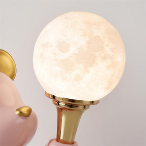 Lampe de Nuit Ours Étoilé - Projection d'Étoiles et Design Créatif