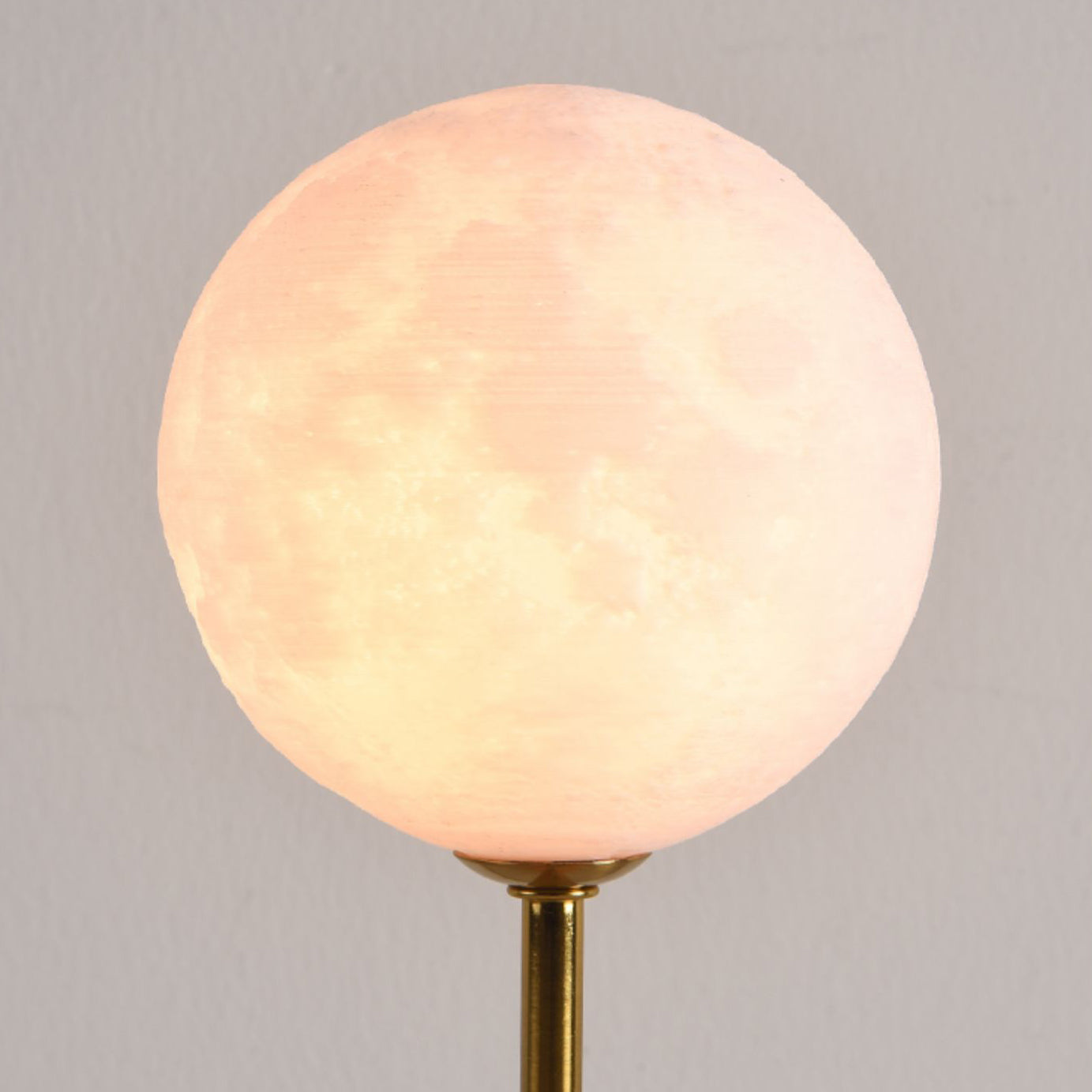 Lampe de Table en Forme de Lune - Design Unique avec Éclairage LED