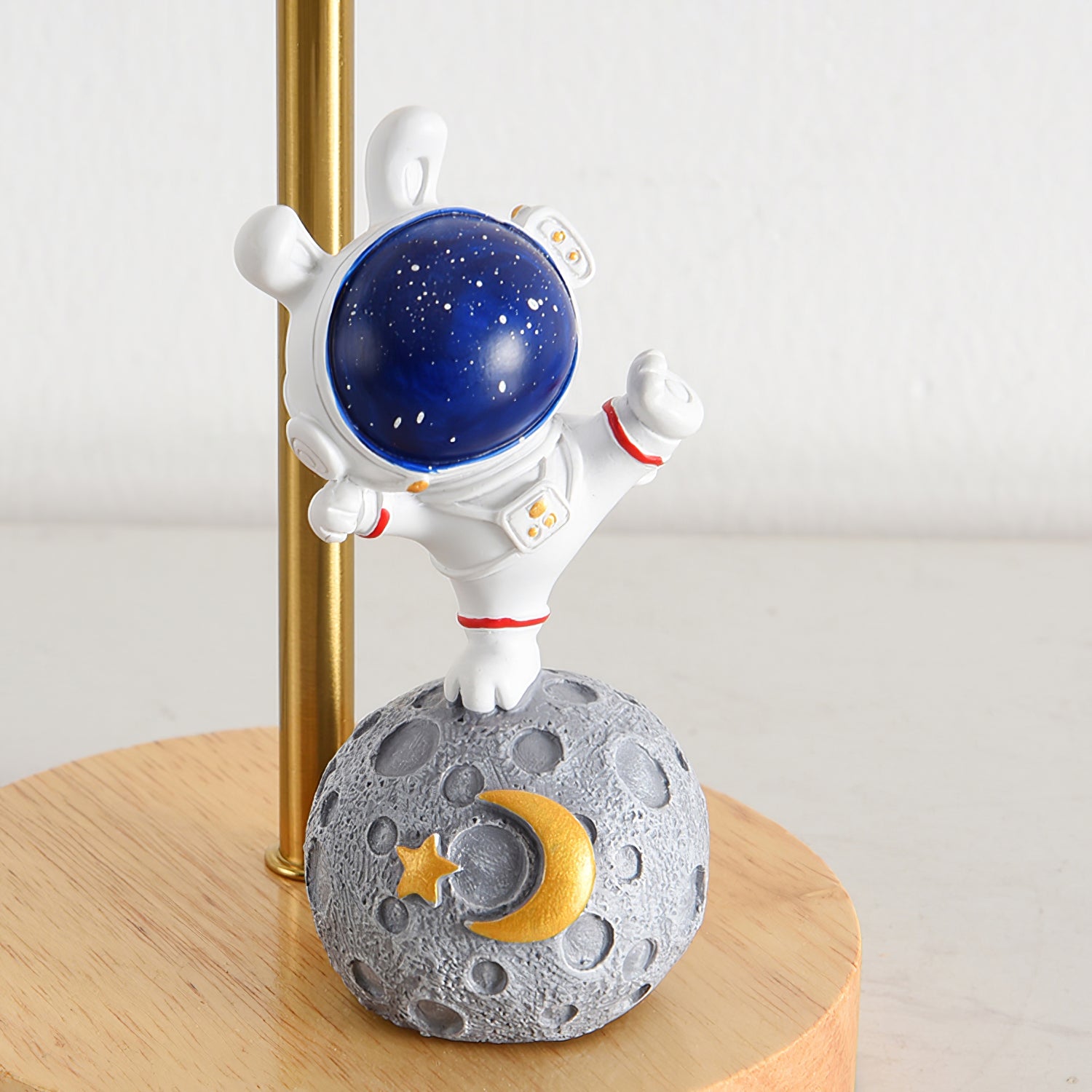 Lampe de Table en Forme de Lune - Design Unique avec Éclairage LED