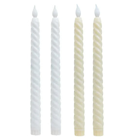 Bougies LED 3D pour Noël - Effet Flamme Réaliste et Sûr