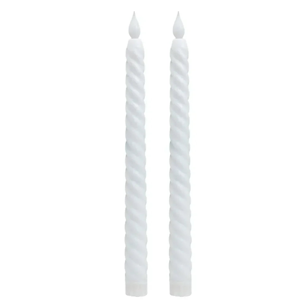 Bougies LED 3D pour Noël - Effet Flamme Réaliste et Sûr
