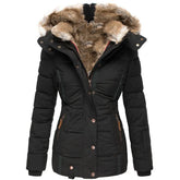 Manteau d'Hiver en Fausse Fourrure - Chic et Chaud pour Jours Froids