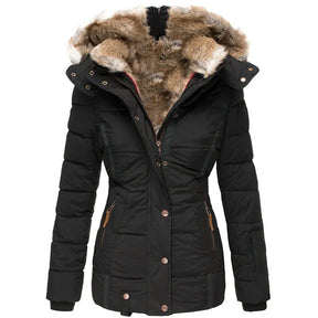 Manteau d'Hiver en Fausse Fourrure - Chic et Chaud pour Jours Froids
