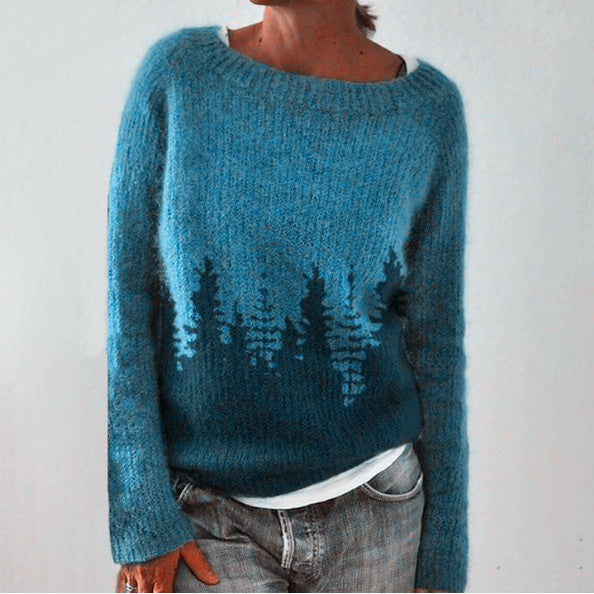 Pull en Coton Bio pour Homme - Confort et Durabilité en Vert Pin