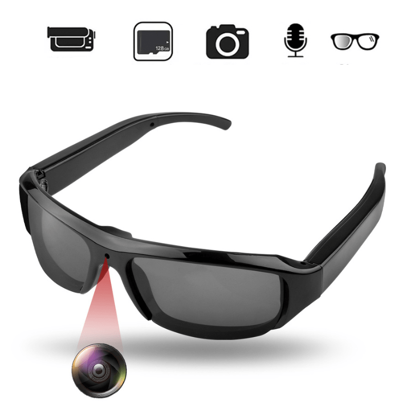 Lunettes Intelligentes 1080P - Enregistrement HD et Design Élégant