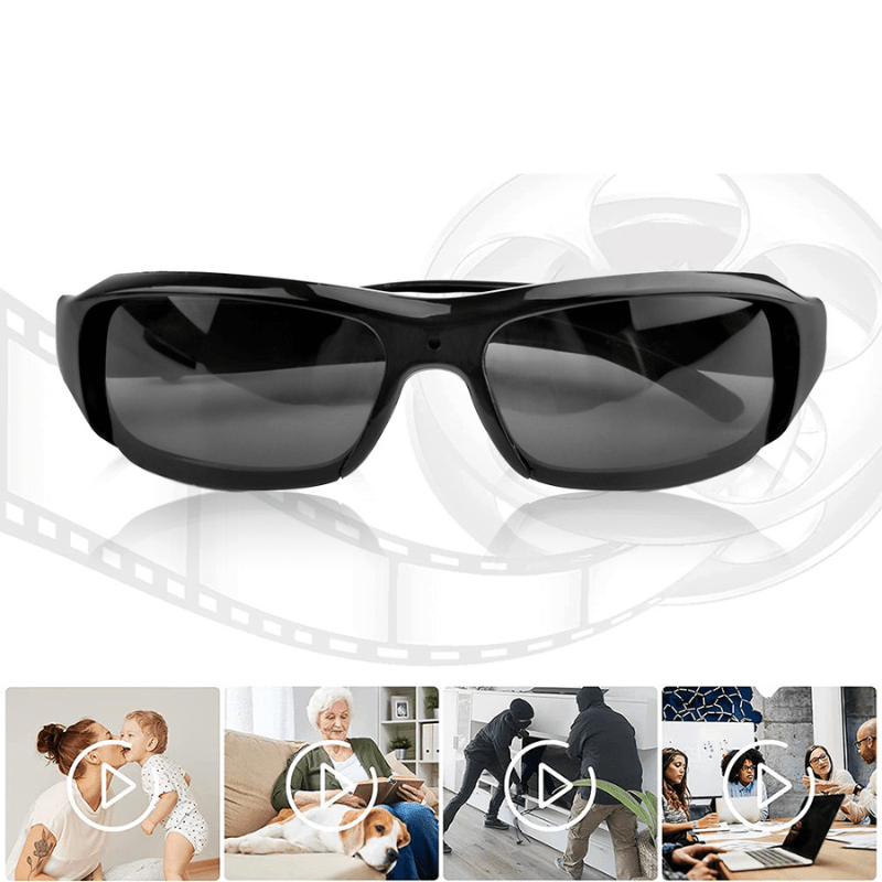 Lunettes Intelligentes 1080P - Enregistrement HD et Design Élégant