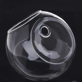 Vase Flottant en Verre - Décoration Hydroponique Élégante et Unique