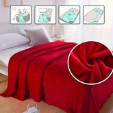 Couverture en Fleece Douce pour Canapé - Confort Ultime et Polyvalent