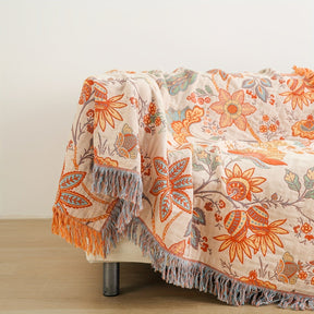 Couverture en Coton Bohémien - Douceur et Style pour Votre Intérieur