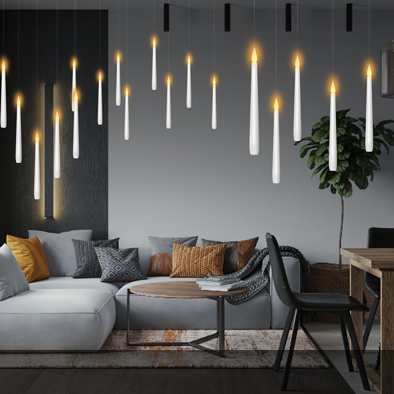 Bougies LED Flottantes Télécommandées - Ambiance Enchantée et Sûre