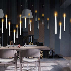 Bougies LED Flottantes Télécommandées - Ambiance Enchantée et Sûre