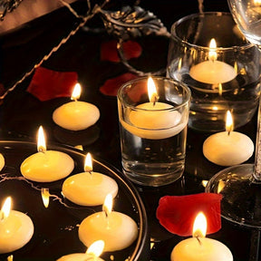 Bougies Flottantes de Luxe pour Mariage - Créez une Ambiance Sereine et Romantique