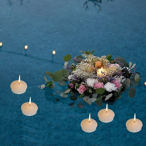 Bougies Flottantes de Luxe pour Mariage - Créez une Ambiance Sereine et Romantique