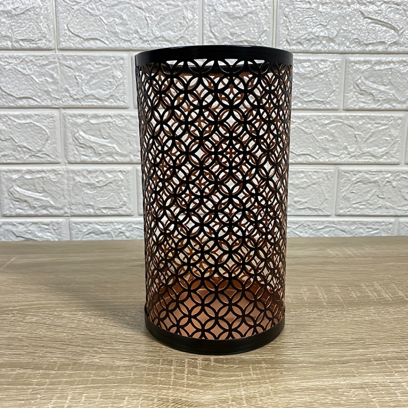 Porte-bougies en Fer Design - Ensemble Élégant de 3 Pièces