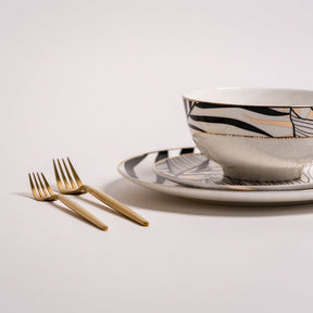 Ensemble de Plats en Céramique Noire - Élégance et Durabilité pour Chaque Occasion