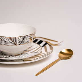 Ensemble de Plats en Céramique Noire - Élégance et Durabilité pour Chaque Occasion