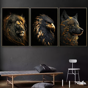 Affiches Murales Modernes | Décor Luxueux pour Intérieur Élégant