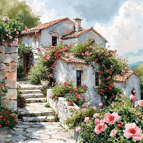 Peinture Paysage 3D Lumineux - Créativité et Détente à Domicile