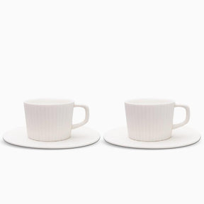 Tasses à Café en Grès Élégantes - Design Minimaliste et Durable