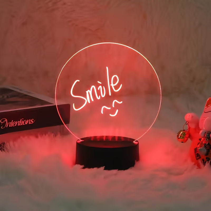 Lampe de Nuit 3D Colorée - Atmosphère Magique avec 16 Couleurs