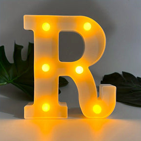 Lampe à Lettres LED Sans Fil - Personnalisation et Éclairage Ambiance