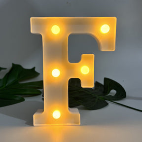 Lampe à Lettres LED Sans Fil - Personnalisation et Éclairage Ambiance