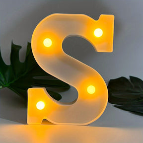 Lampe à Lettres LED Sans Fil - Personnalisation et Éclairage Ambiance