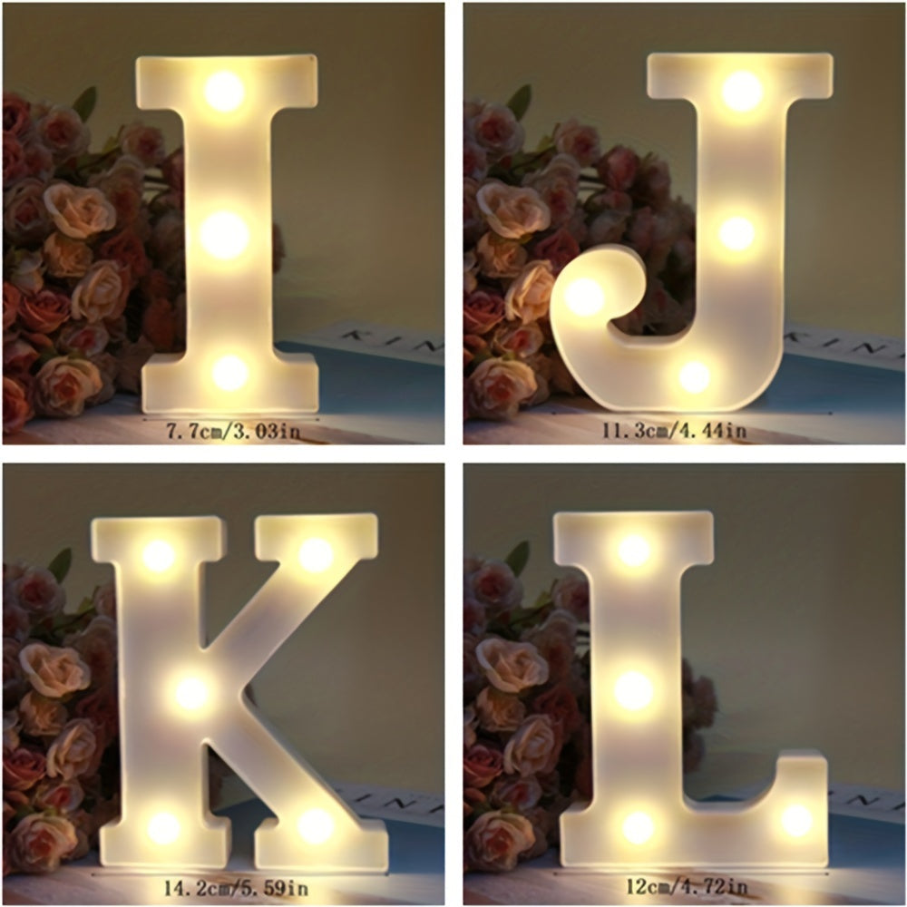 Lampe à Lettres LED Sans Fil - Personnalisation et Éclairage Ambiance