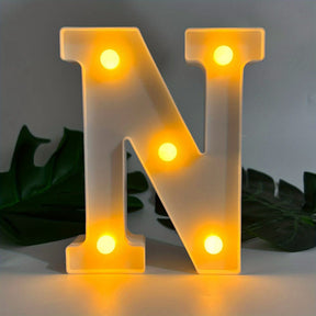 Lampe à Lettres LED Sans Fil - Personnalisation et Éclairage Ambiance