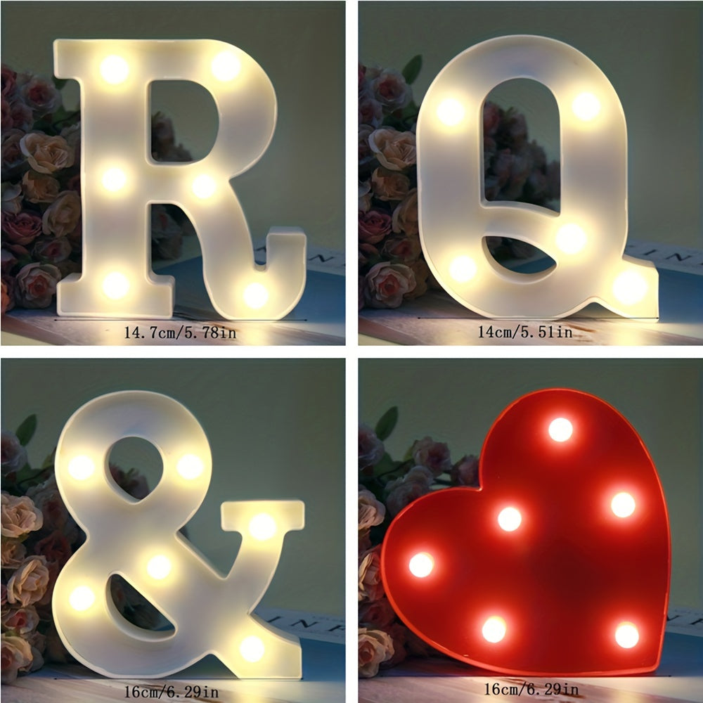 Lampe à Lettres LED Sans Fil - Personnalisation et Éclairage Ambiance