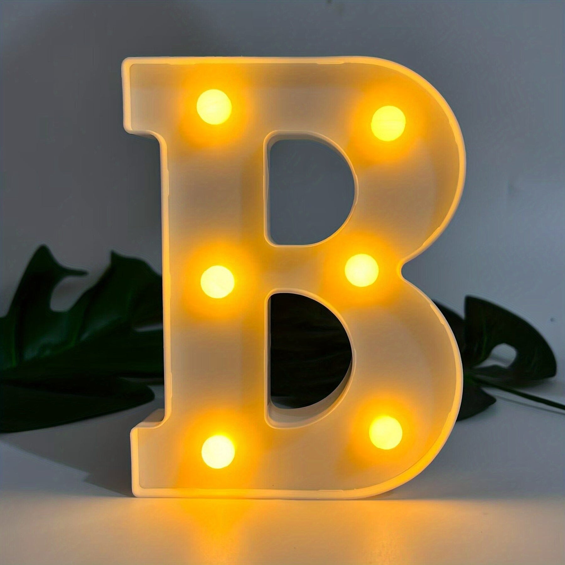 Lampe à Lettres LED Sans Fil - Personnalisation et Éclairage Ambiance