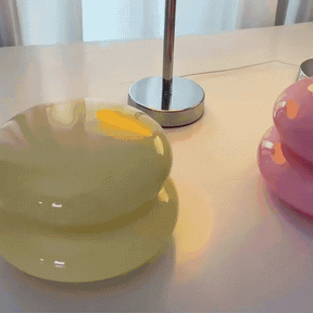 Lampe de Table en Verre Élégante - Design Unique et Polyvalent