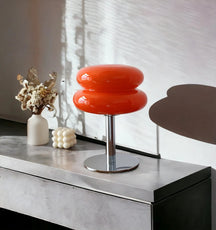 Lampe de Table en Verre Élégante - Design Unique et Polyvalent