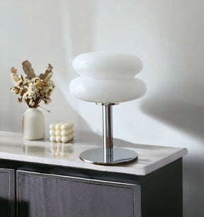 Lampe de Table en Verre Élégante - Design Unique et Polyvalent