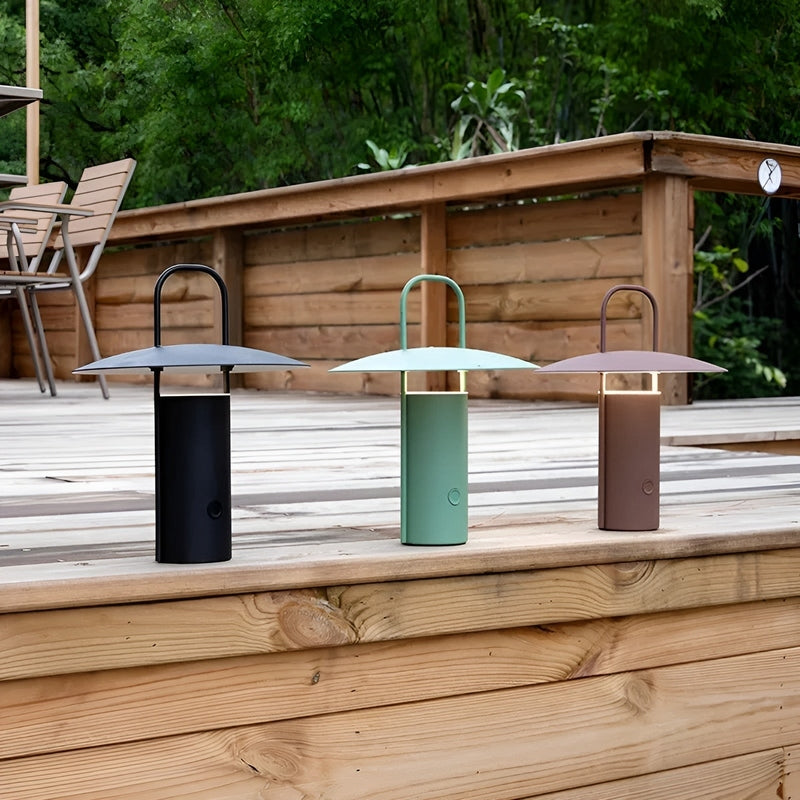 Lampe de Jardin Rechargeable Étanche - Lumière LED Sans Fil et Résistante