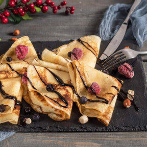 Appareil à Crêpes Électrique - Cuisson Rapide et Facile à 30 Secondes