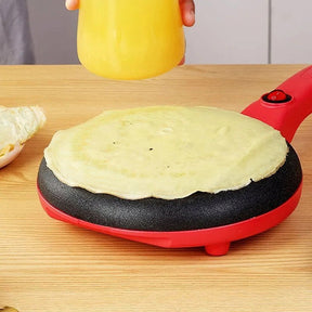 Appareil à Crêpes Électrique - Cuisson Rapide et Facile à 30 Secondes
