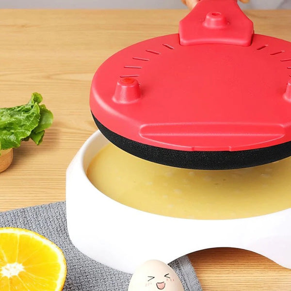 Appareil à Crêpes Électrique - Cuisson Rapide et Facile à 30 Secondes