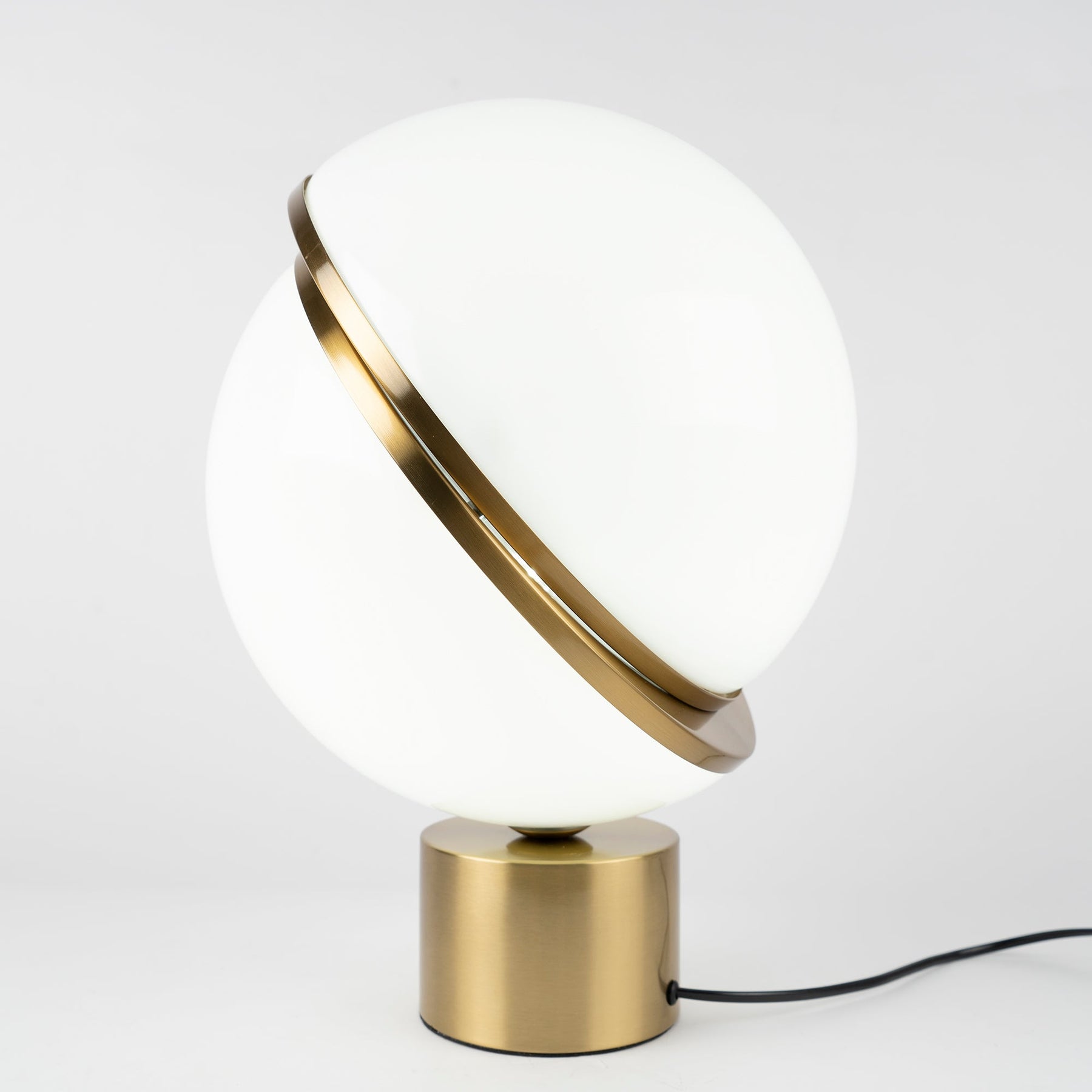 Lampe de Table en Croissant - Design Unique et Éclairage Doux