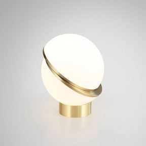 Lampe de Table en Croissant - Design Unique et Éclairage Doux