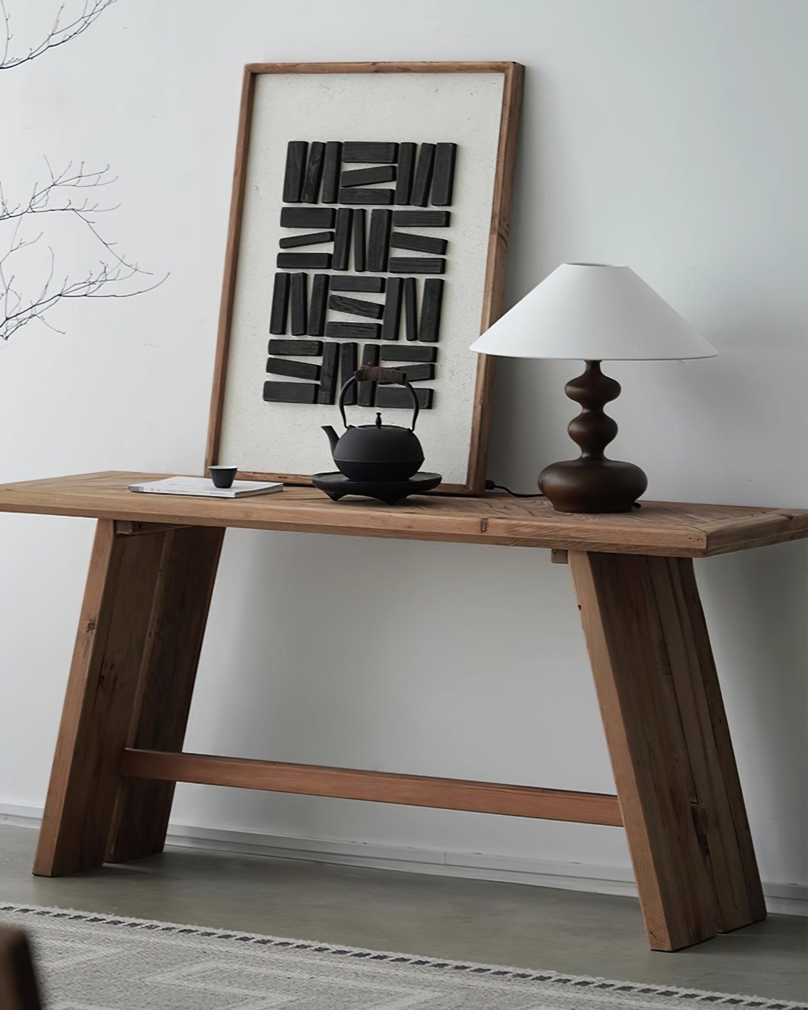 Lampe de Table Vintage Rustique - Éclairage Doux et Ambiance Chaleureuse