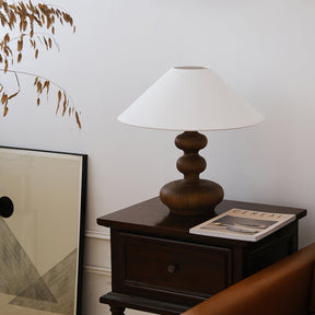 Lampe de Table Vintage Rustique - Éclairage Doux et Ambiance Chaleureuse