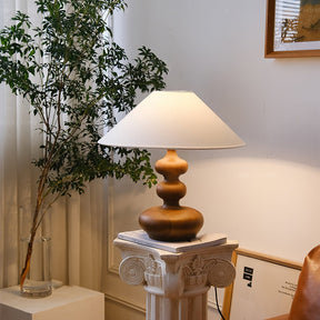 Lampe de Table Vintage Rustique - Éclairage Doux et Ambiance Chaleureuse