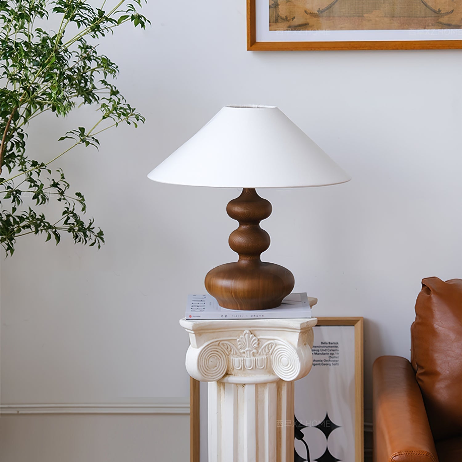 Lampe de Table Vintage Rustique - Éclairage Doux et Ambiance Chaleureuse