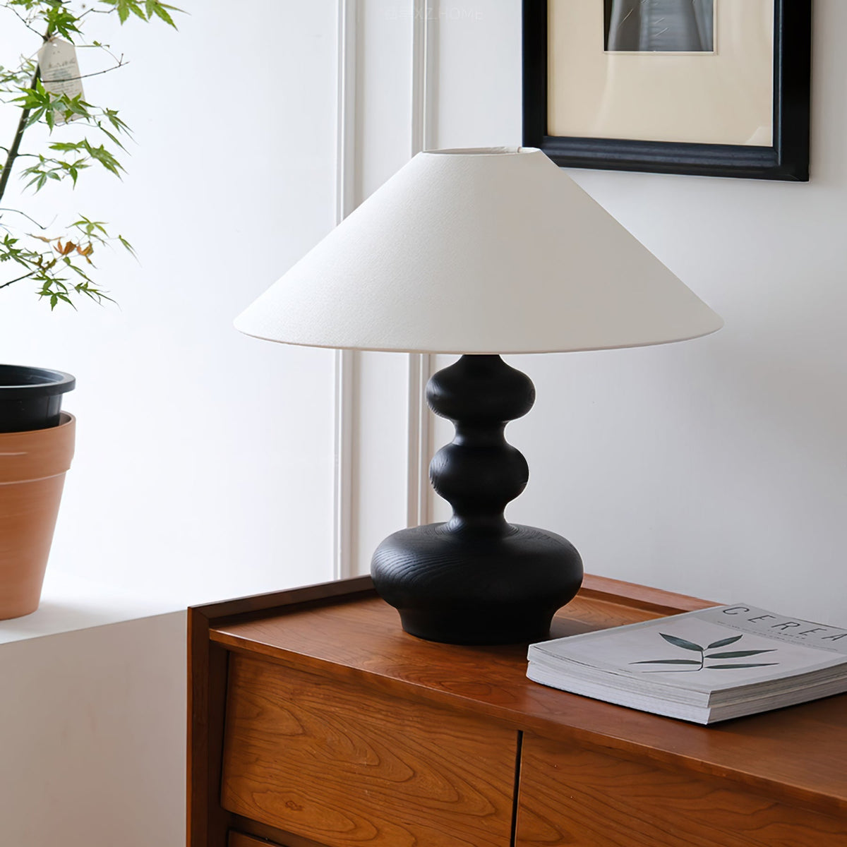 Lampe de Table Vintage Rustique - Éclairage Doux et Ambiance Chaleureuse